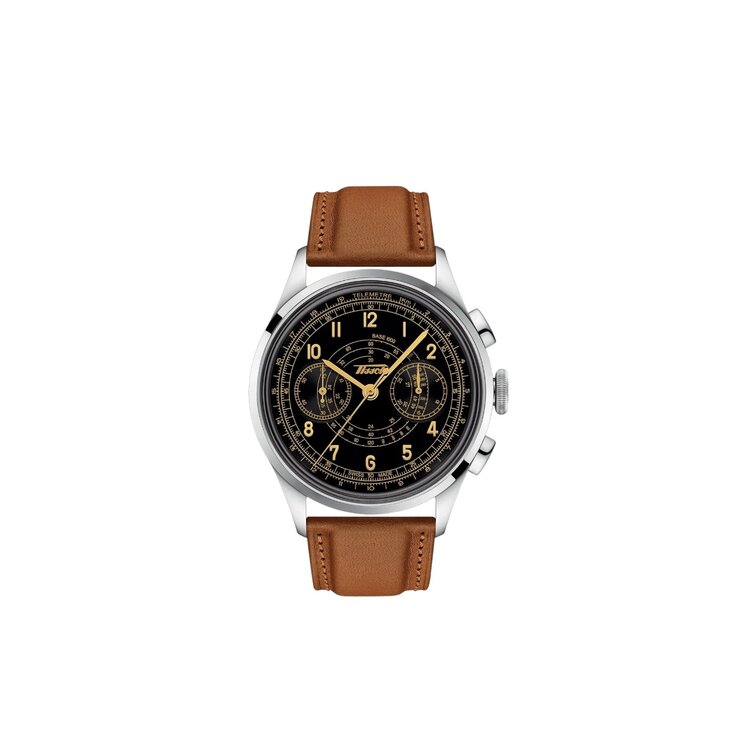 TISSOT (M) TISSOT TELEMETER 1938 42MM T142.462.16.052.00 Diameter:  42 mm 316L Stainless Steel Case Scratch-resistant Sapphire Crystal Swiss Automatic Movement, See Through Case Back, 68 Hour Power Reserve