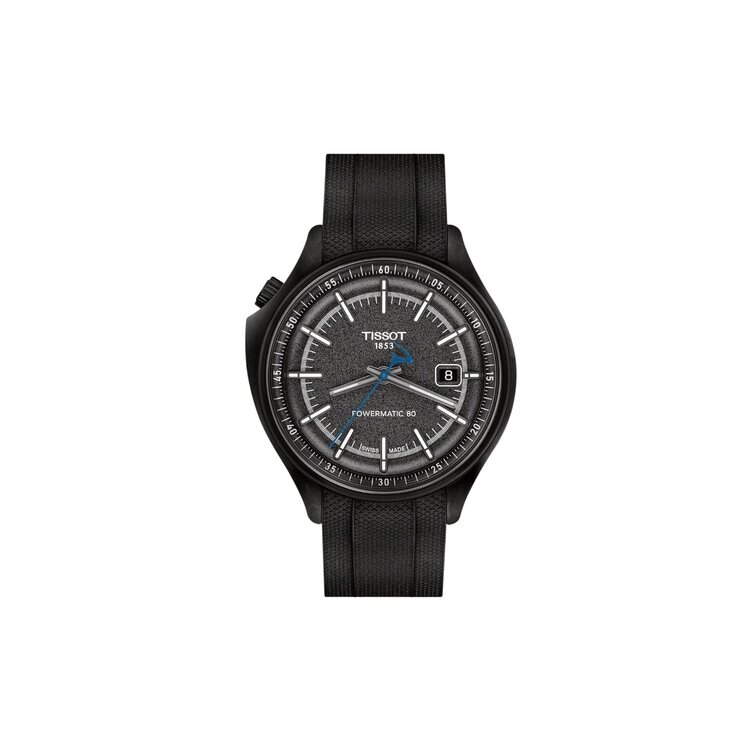 TISSOT (M) TISSOT PINARELLO 43MM T162.408.97.061.00 Diameter:  43.14mm 316L stainless steel case Scratch-resistant sapphire crystal, Certified Chronometer, Additional Leather Band, Up to 80 Hour Power Reserve