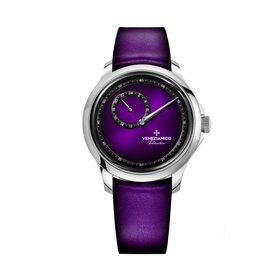 VENEZIANICO Redentore Enigma CASE MATERIAL: 316L Stainless Steel FEATURES: Regulator function DIMENSIONS: Ø40mm, lug to lug 46.7mm, 11.4mm thickness MVMT: Automatic Cal. NH39A CRYSTAL: Sapphire crystal with anti-reflective coating BEZEL: 316L Stainless Steel