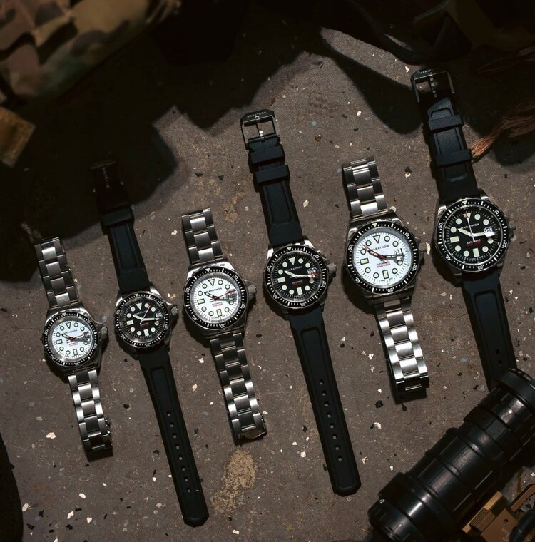(M) MARATHON 36MM OSAR-D, ARTIC EDITION, MARAGLO, DIVER’S AUTOMATIC, TYPE 1