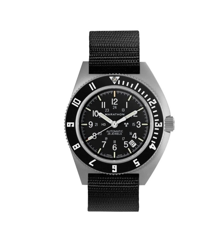 (M) MARATHON 41MM SSNAV-D, STANDARD ISSUE, TRITIUM, PILOT’S AUTOMATIC, TYPE 2
