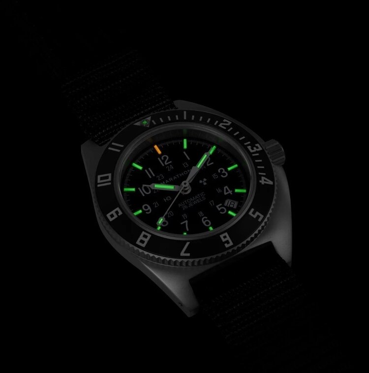 (M) MARATHON 41MM SSNAV-D, STANDARD ISSUE, TRITIUM, PILOT’S AUTOMATIC, TYPE 2