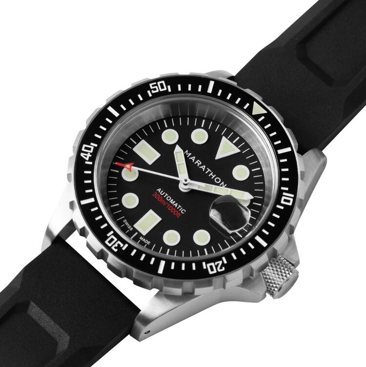 (M) MARATHON 41MM OSAR-D, STANDARD ISSUE, MARAGLO, DIVER’S AUTOMATIC, TYPE 1