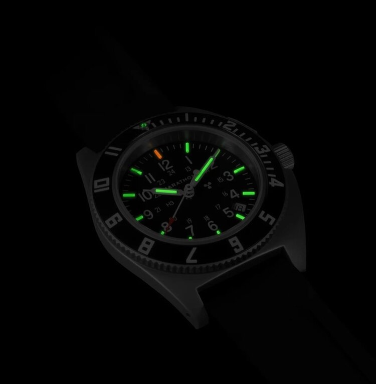 (M) MARATHON 41MM SSNAV-D, STANDARD ISSUE, TRITIUM, PILOT’S QUARTZ, TYPE 2