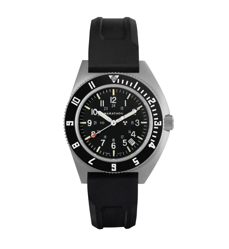 (M) MARATHON 41MM SSNAV-D, STANDARD ISSUE, TRITIUM, PILOT’S QUARTZ, TYPE 2
