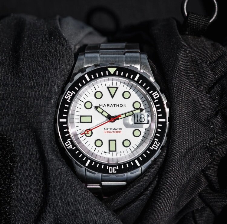 (M) MARATHON 41MM OSAR-D, ARTIC EDITION, MARAGLO, DIVER’S AUTOMATIC, TYPE 1