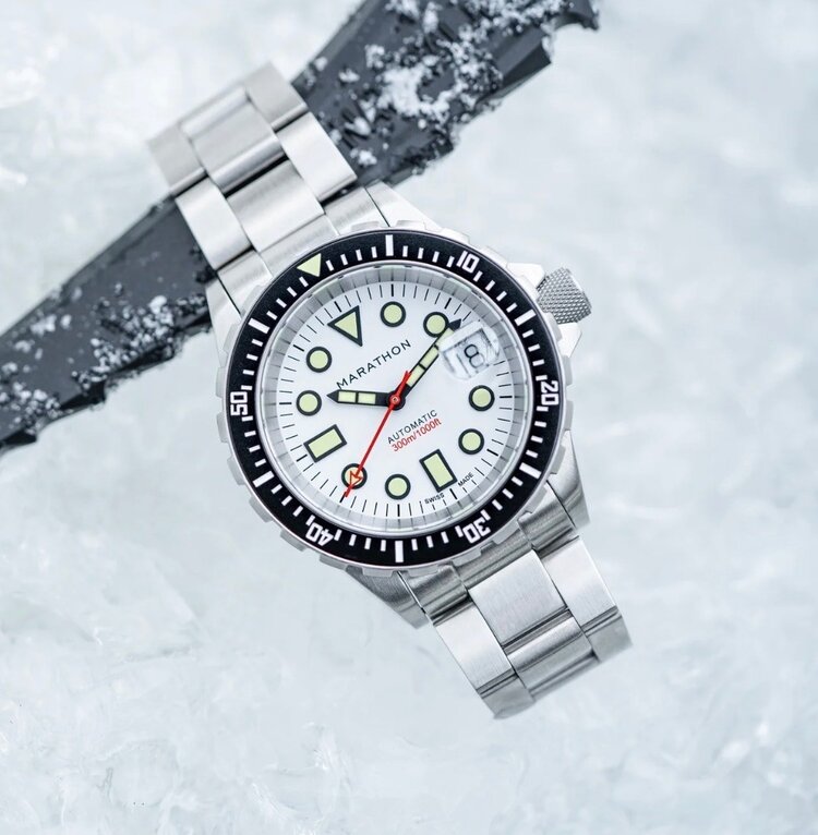 (M) MARATHON 41MM OSAR-D, ARTIC EDITION, MARAGLO, DIVER’S AUTOMATIC, TYPE 1