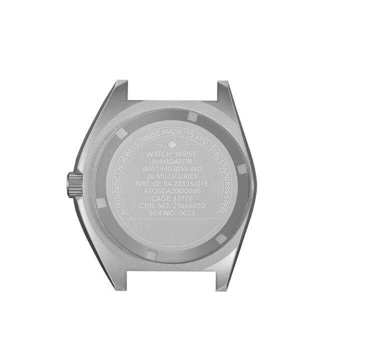 (M) MARATHON 41MM SSNAV-D, ARTIC EDITION, TRITIUM, PILOT’S AUTOMATIC, TYPE 2