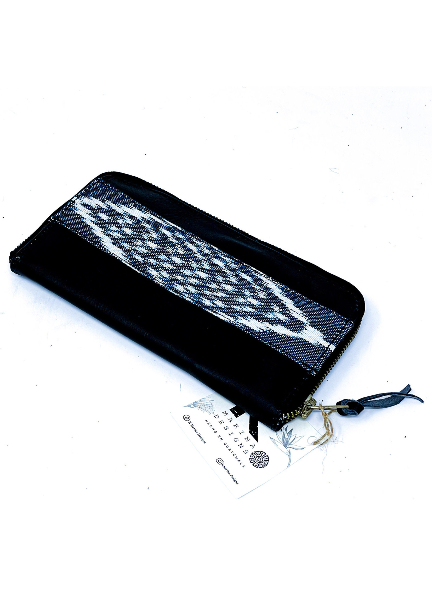K MARINA DESIGNS Husky Wallet ( Black Diamond )