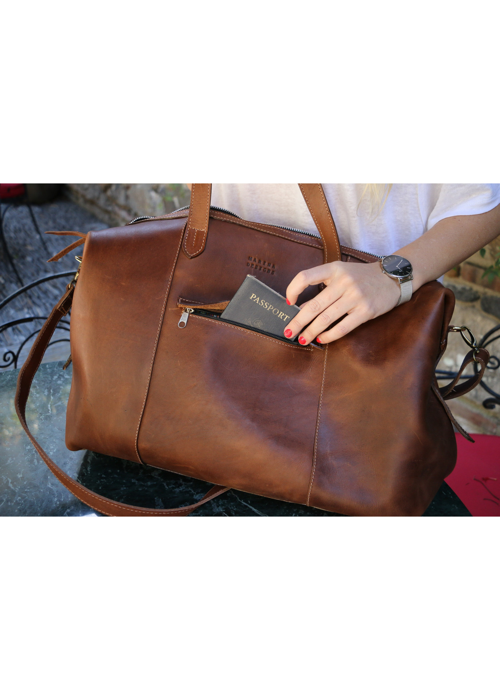 K MARINA DESIGNS KMD Weekender ( Brown )