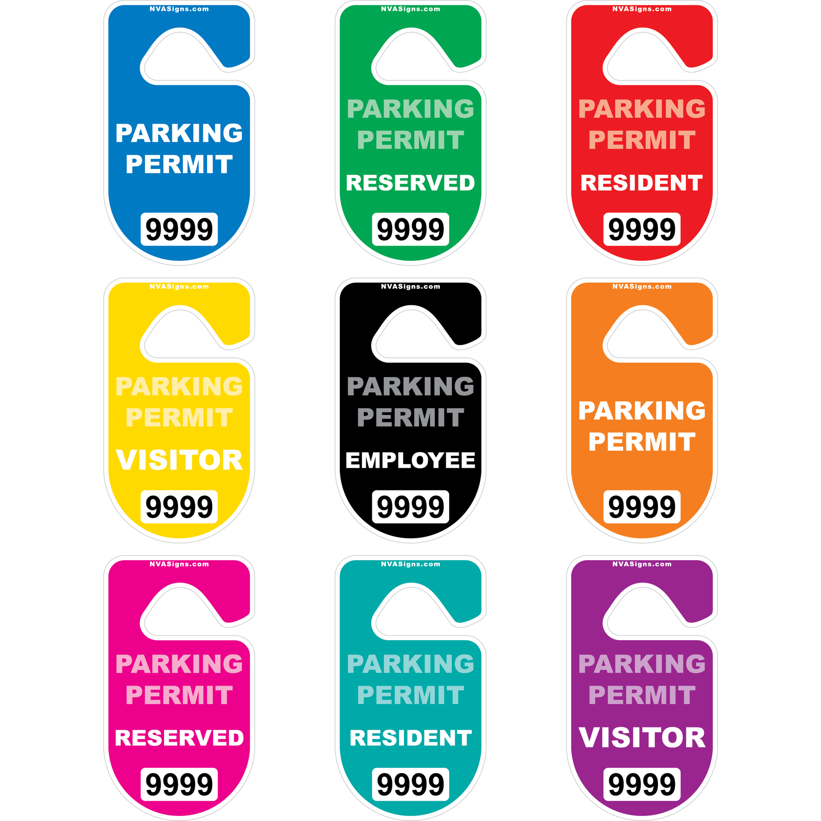 Standard Full Color Round Hangtag