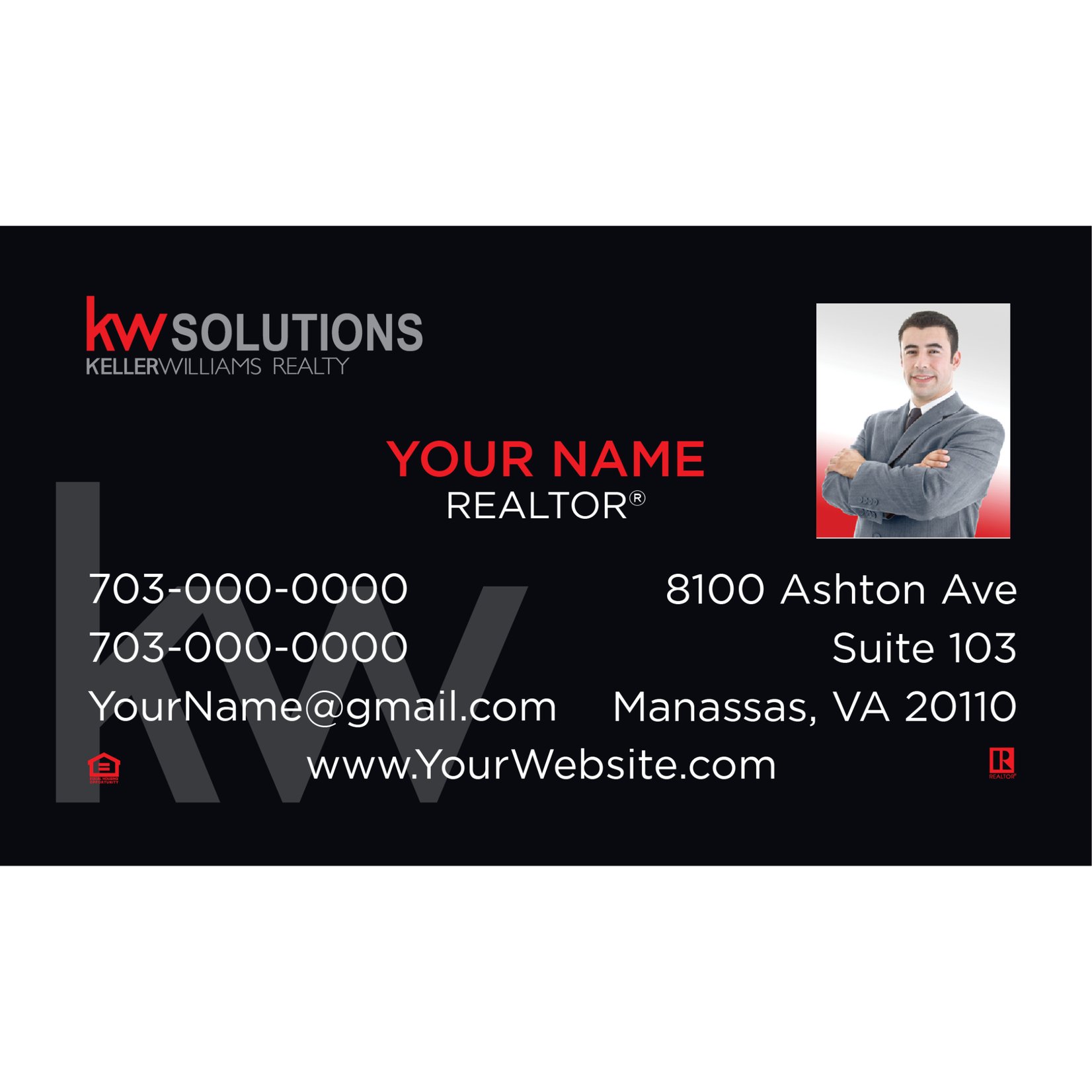 KW Design 1 Business Cards