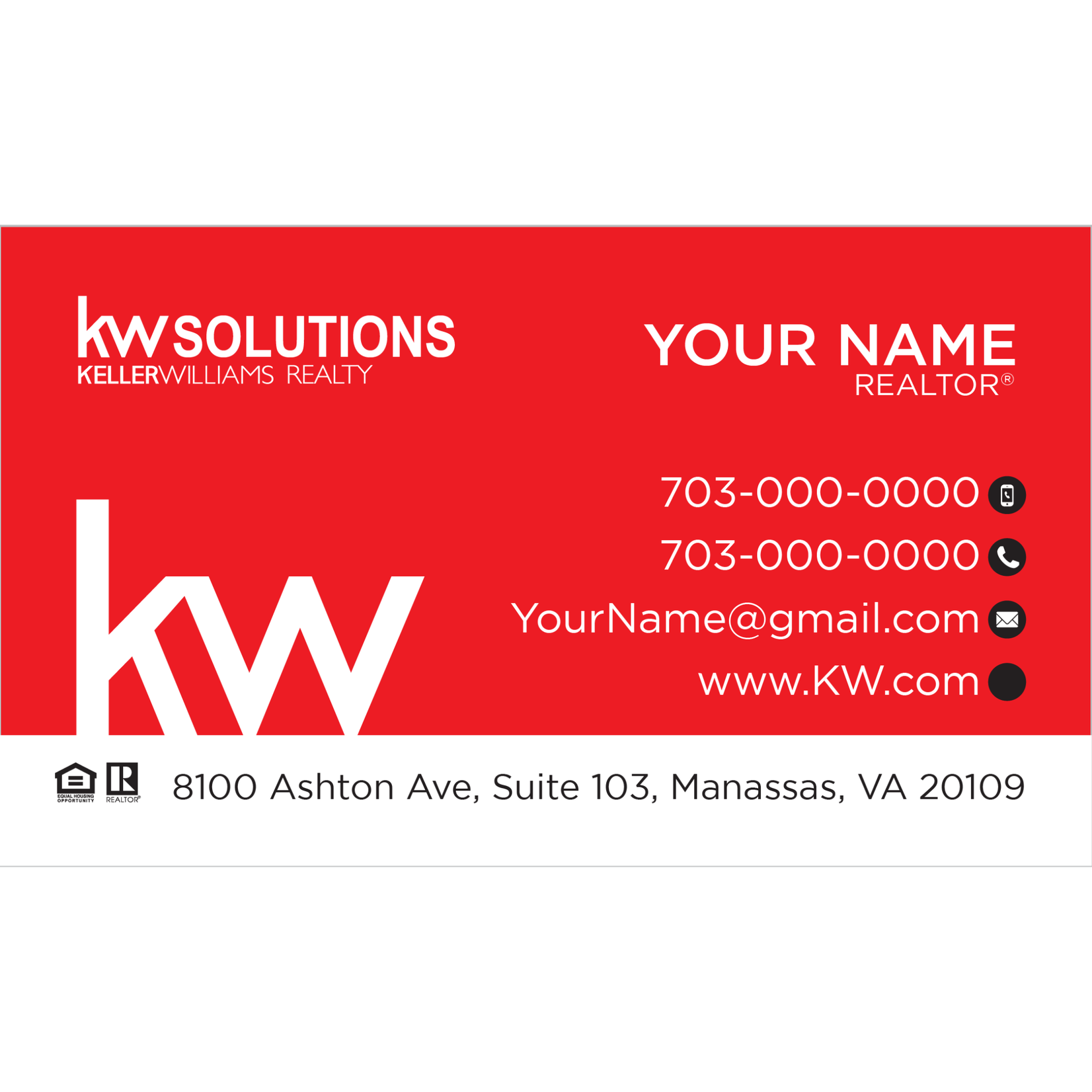 KW Design 3 Business Cards