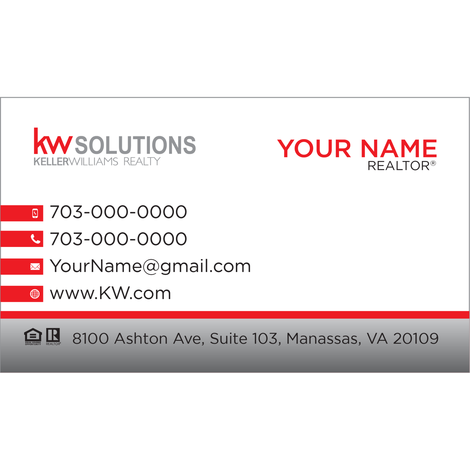 KW Design 5 Business Cards