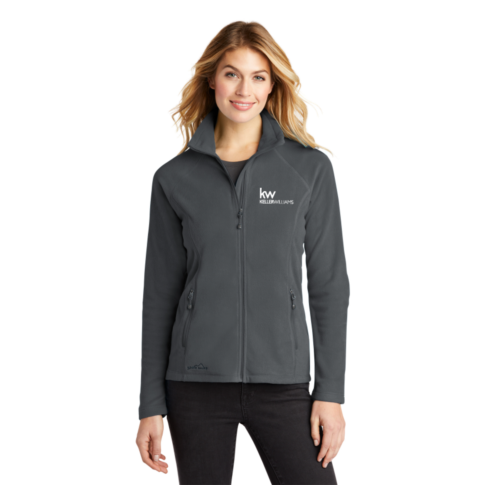 Eddie Bauer KW EB225 Ladies Full Zip Microfleece Jacket