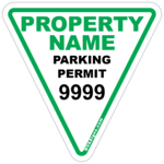 Custom Simple Triangle Permit