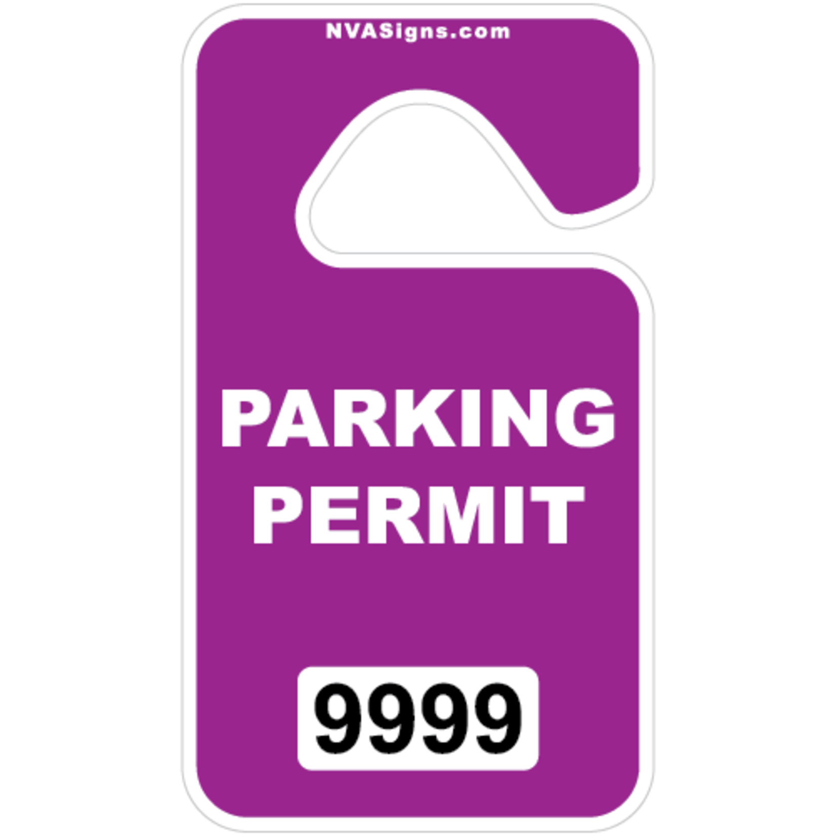 Standard Full Color Square Hangtag