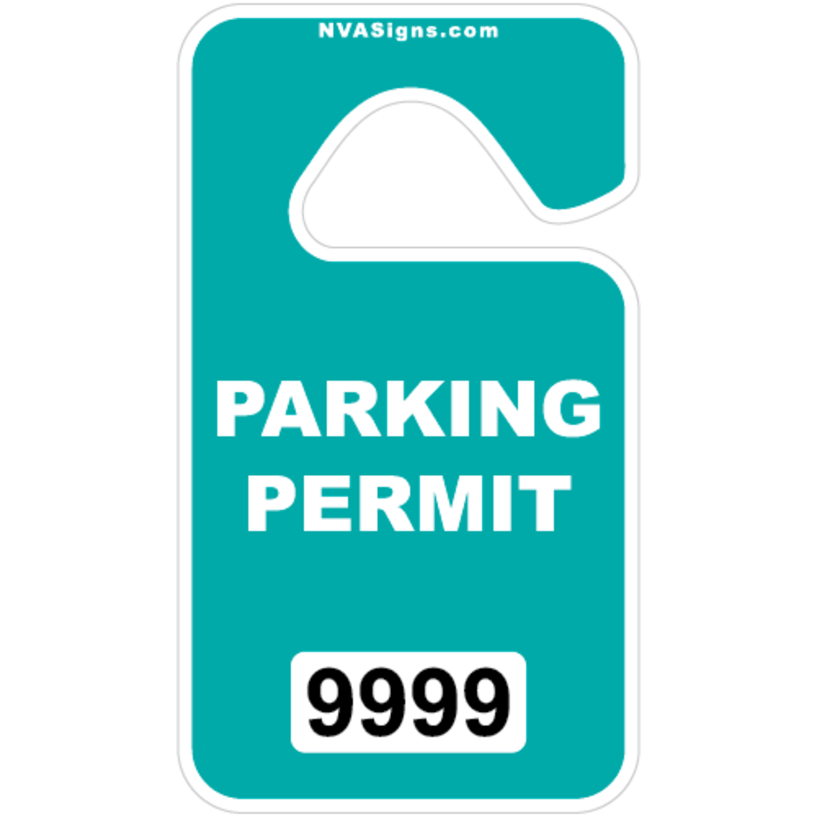 Standard Full Color Square Hangtag
