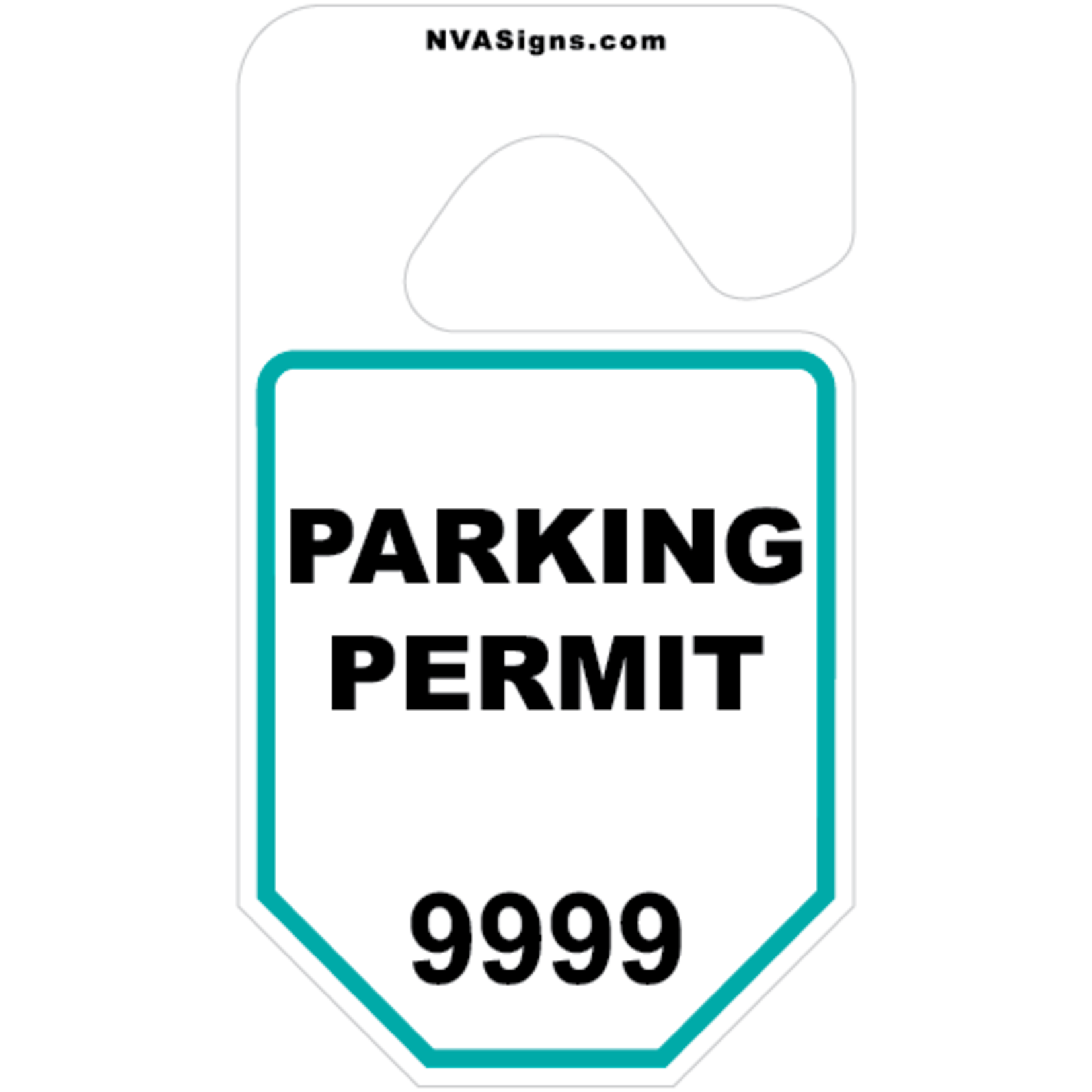 Standard Simple Octagon Hangtag