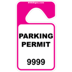 Standard Half Color Square Hangtag