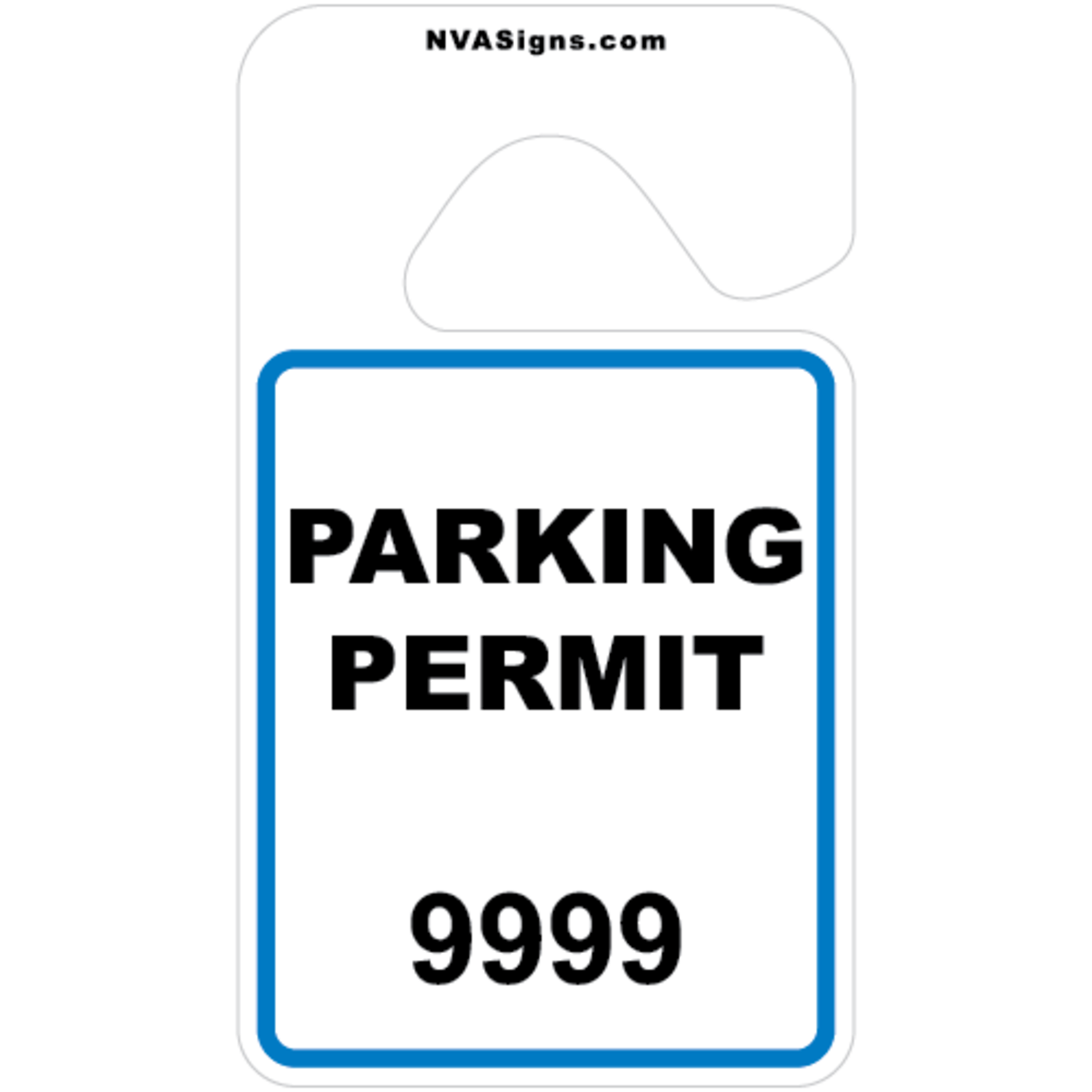 Standard Simple Square Hangtag