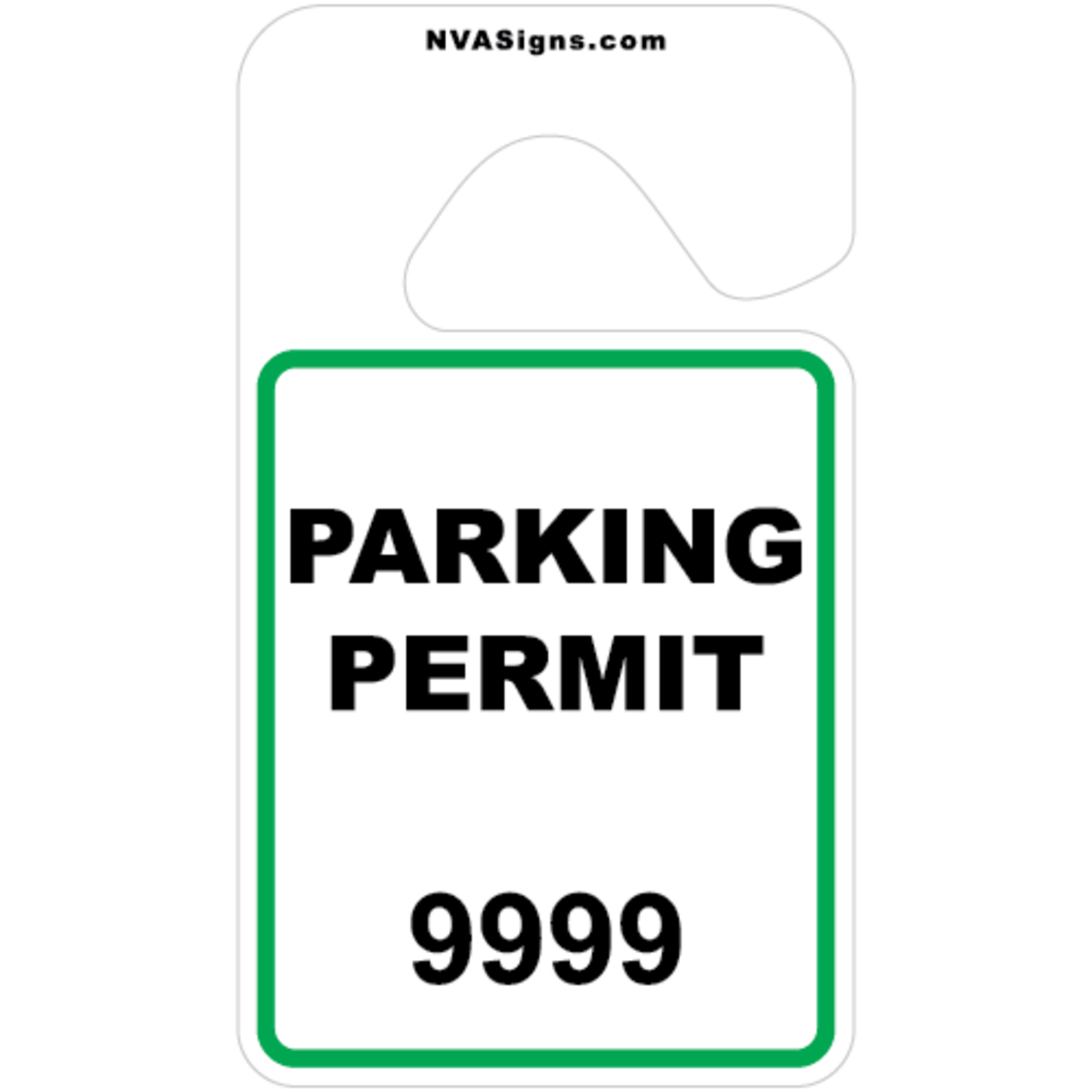 Standard Simple Square Hangtag