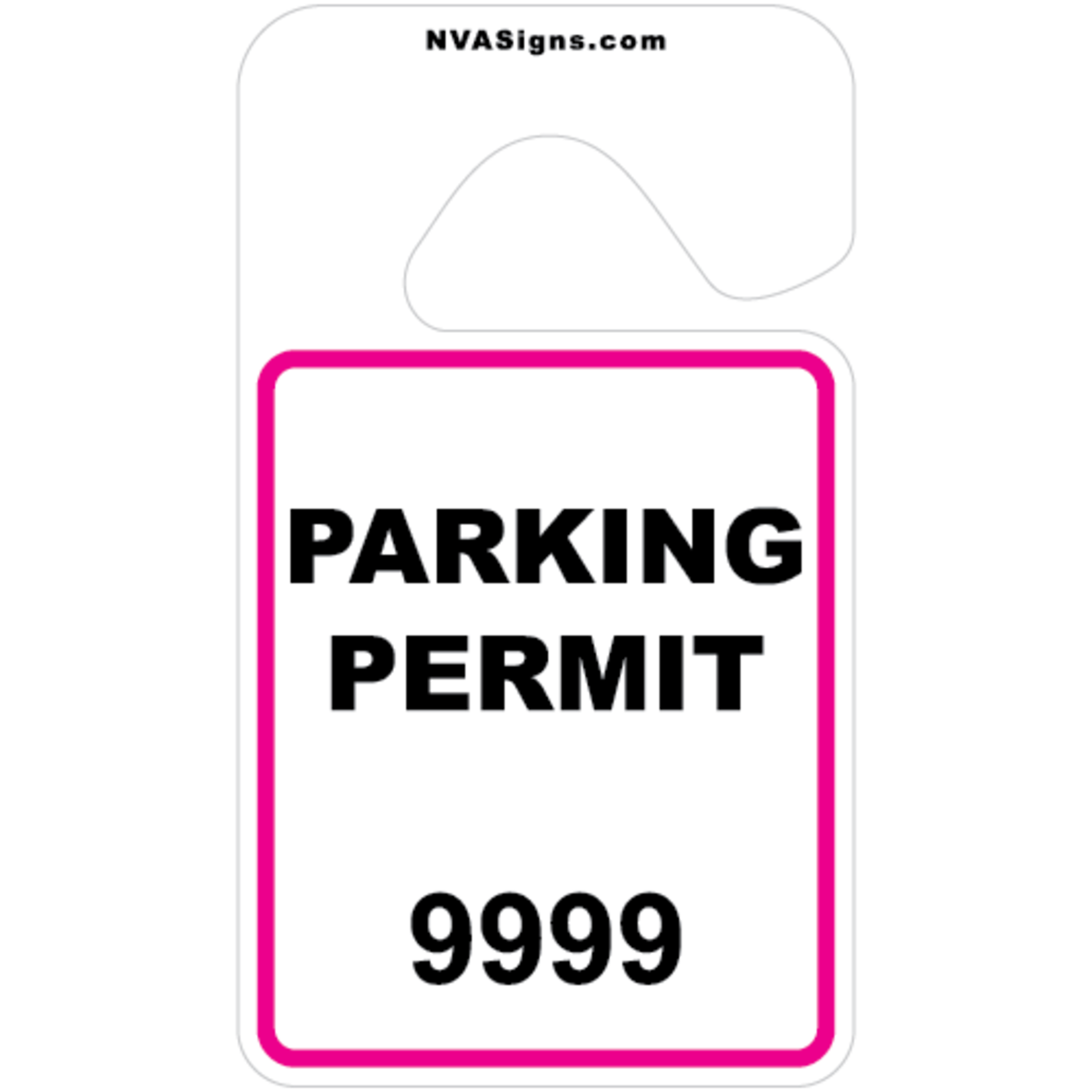 Standard Simple Square Hangtag