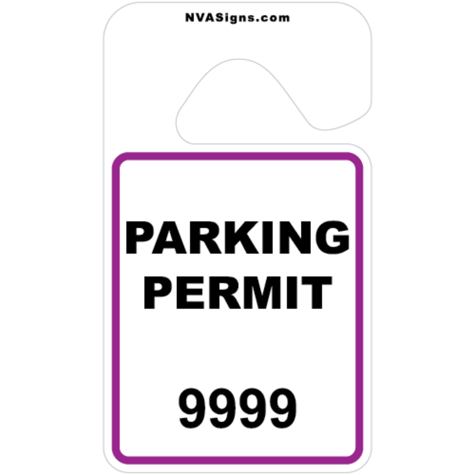 Standard Simple Square Hangtag