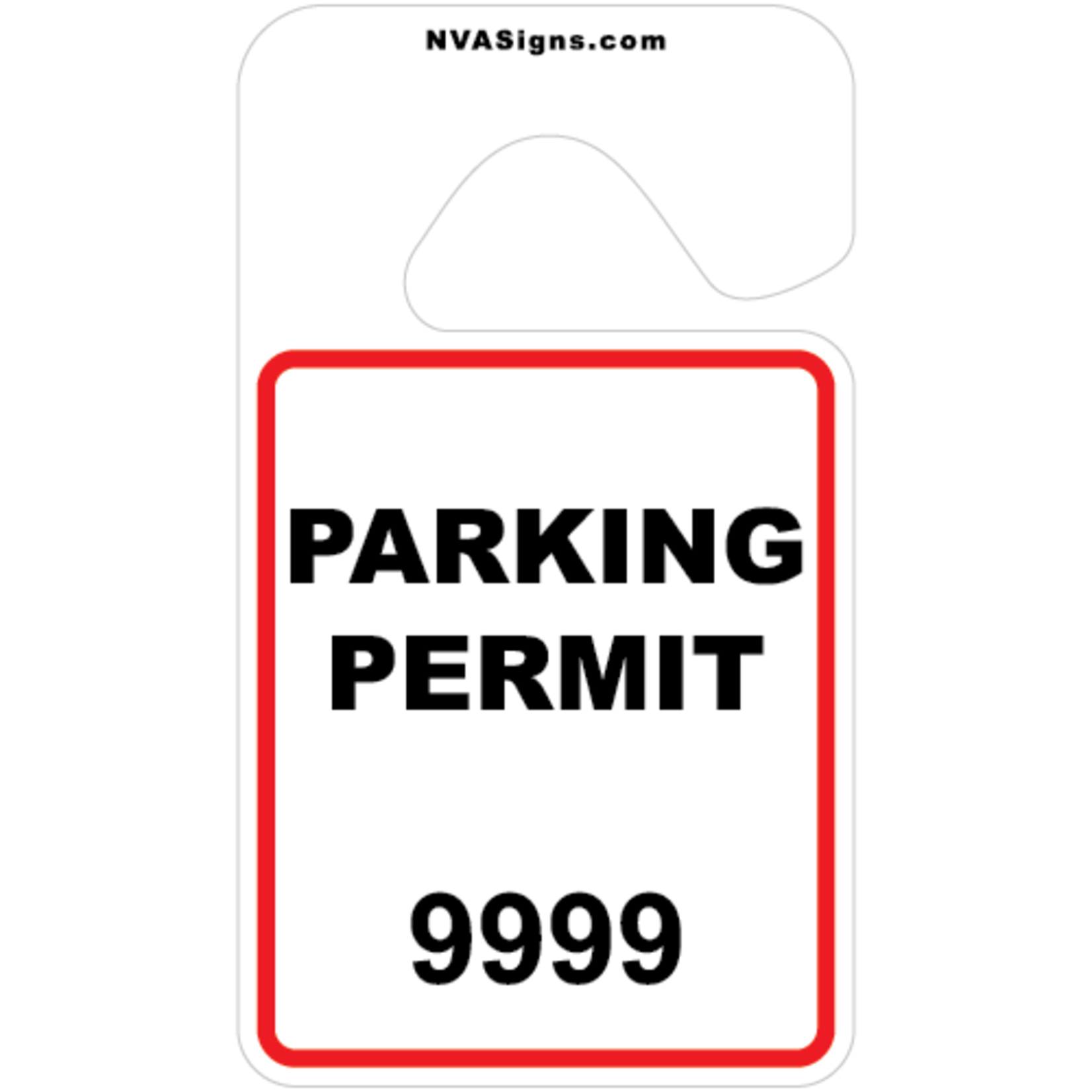 Standard Simple Square Hangtag