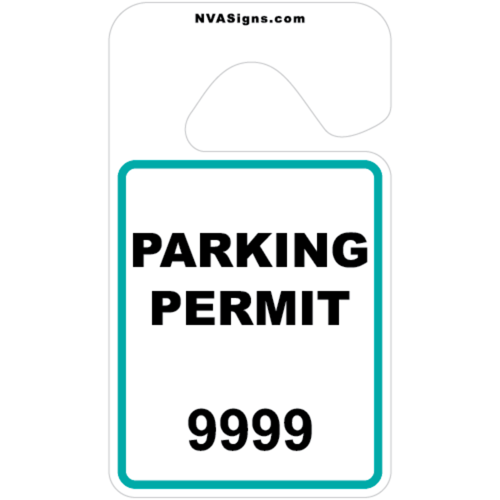 Standard Simple Square Hangtag