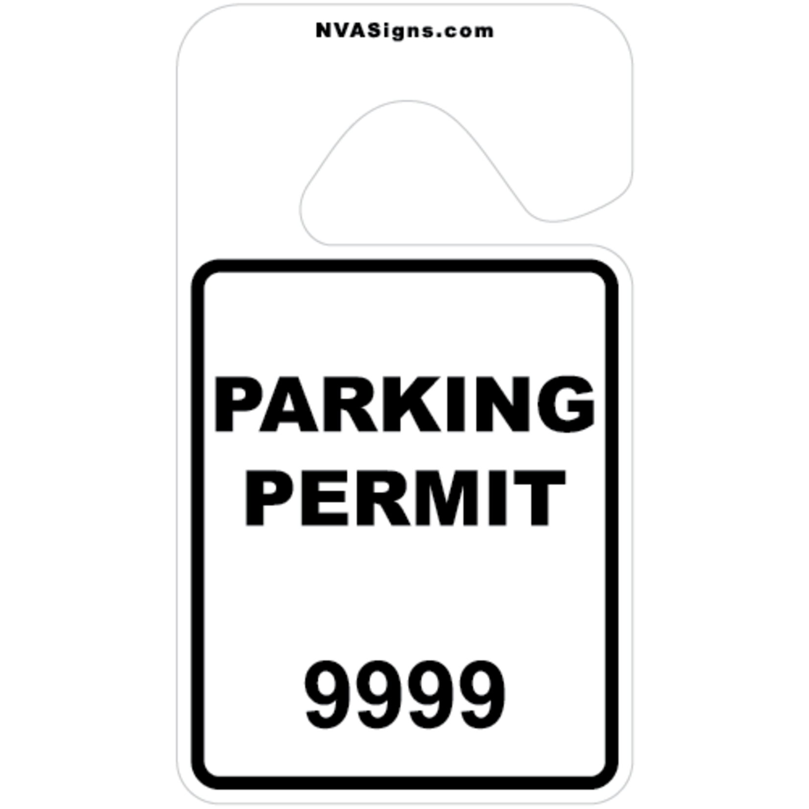 Standard Simple Square Hangtag