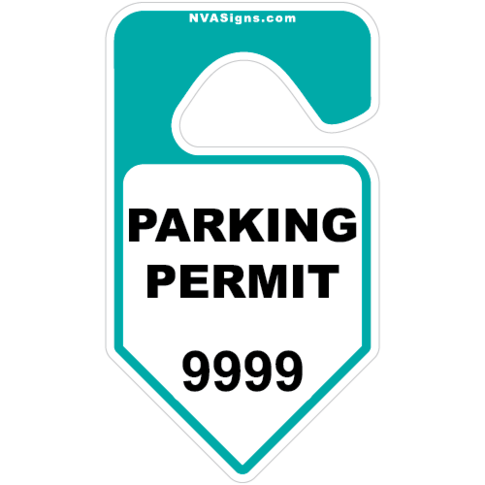 Standard Half Color Diamond Hangtag