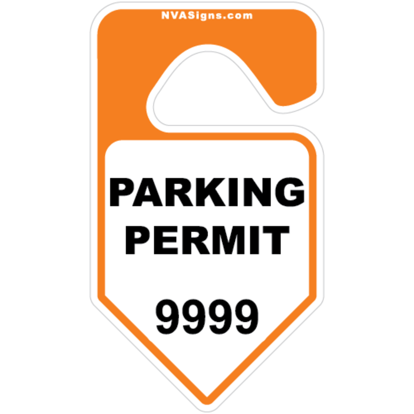 Standard Half Color Diamond Hangtag