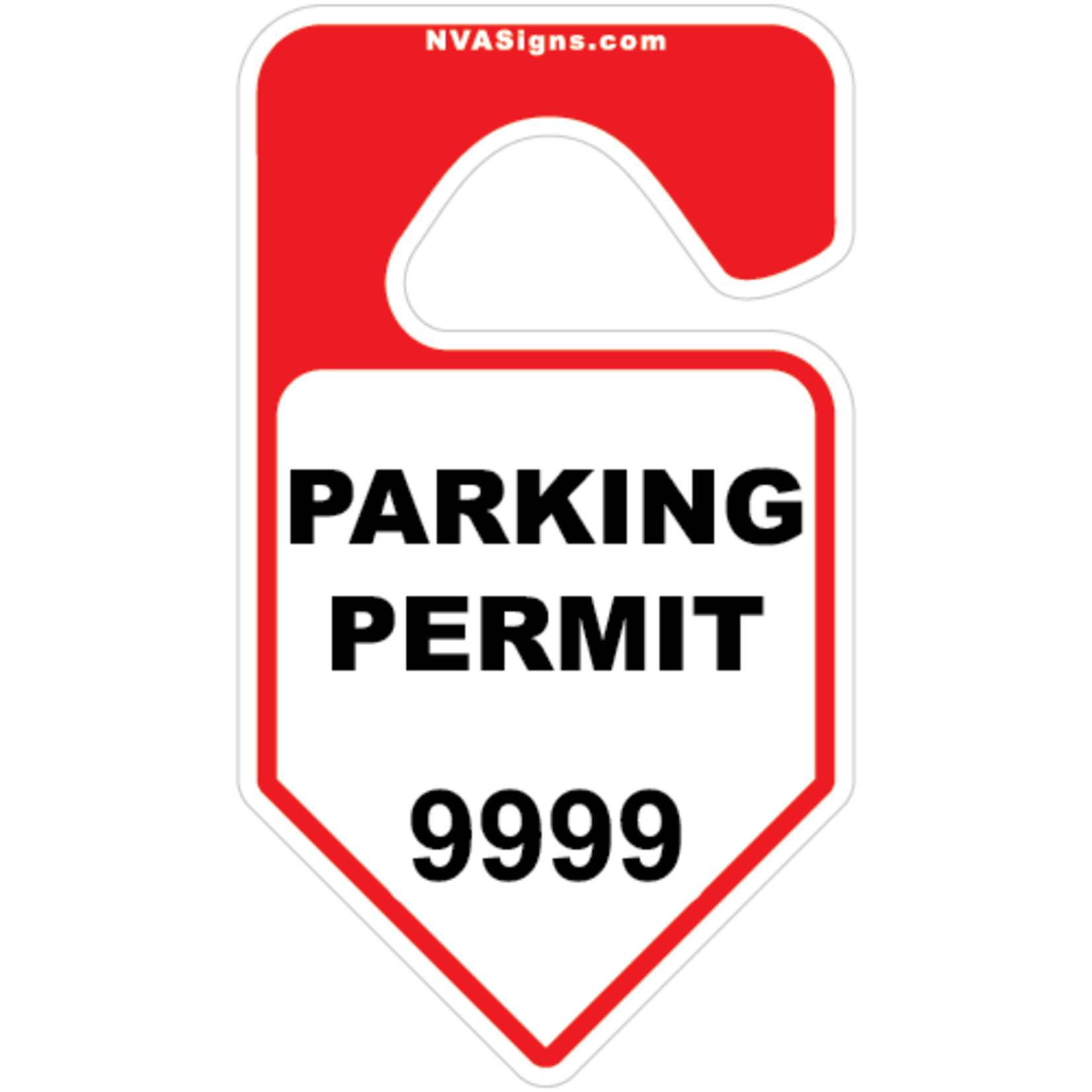 Standard Half Color Diamond Hangtag