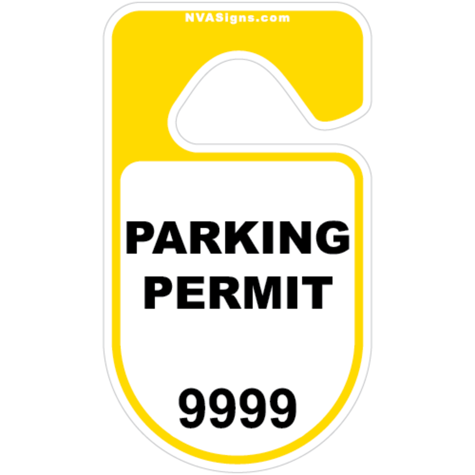 Standard Half Color Round Hangtag