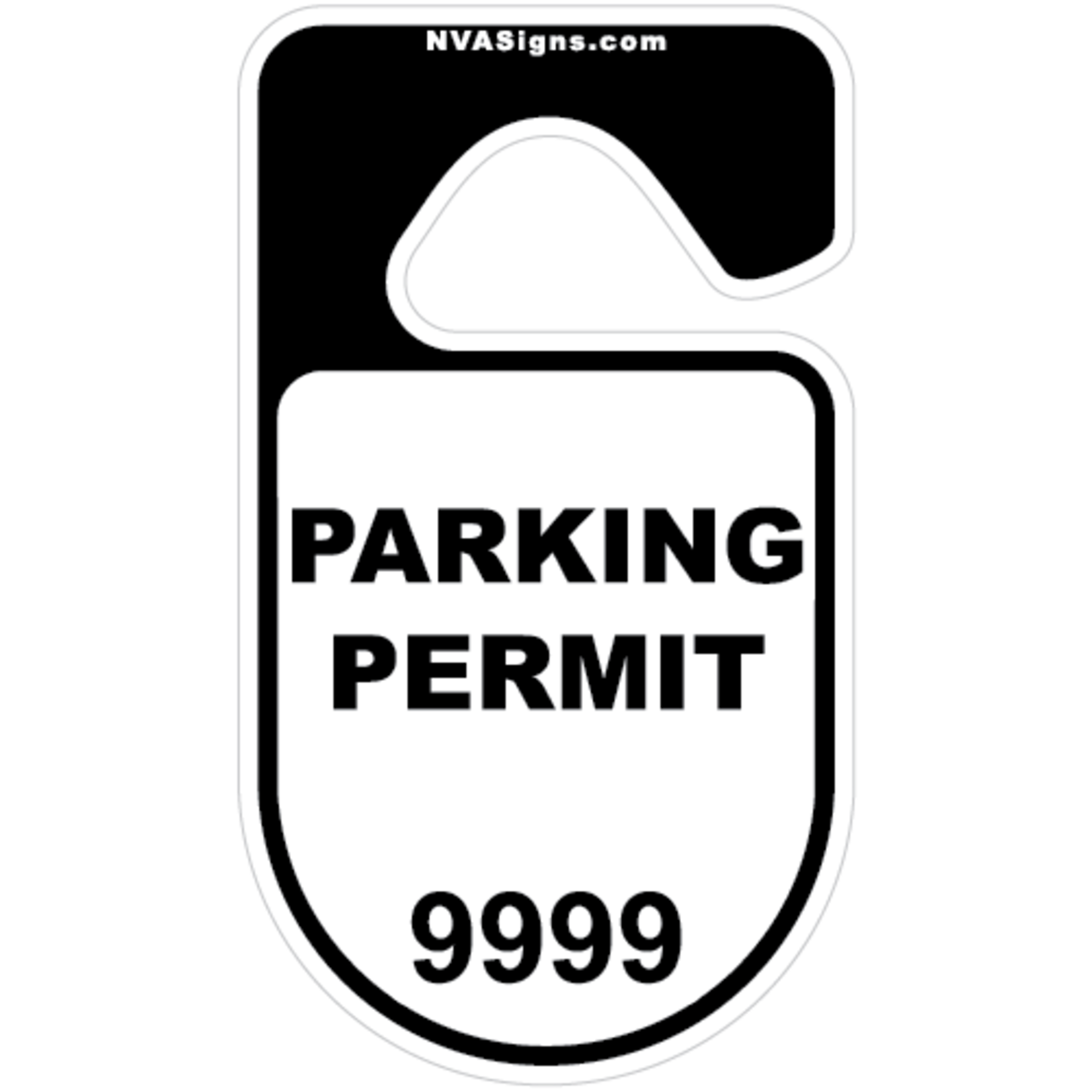Standard Half Color Round Hangtag