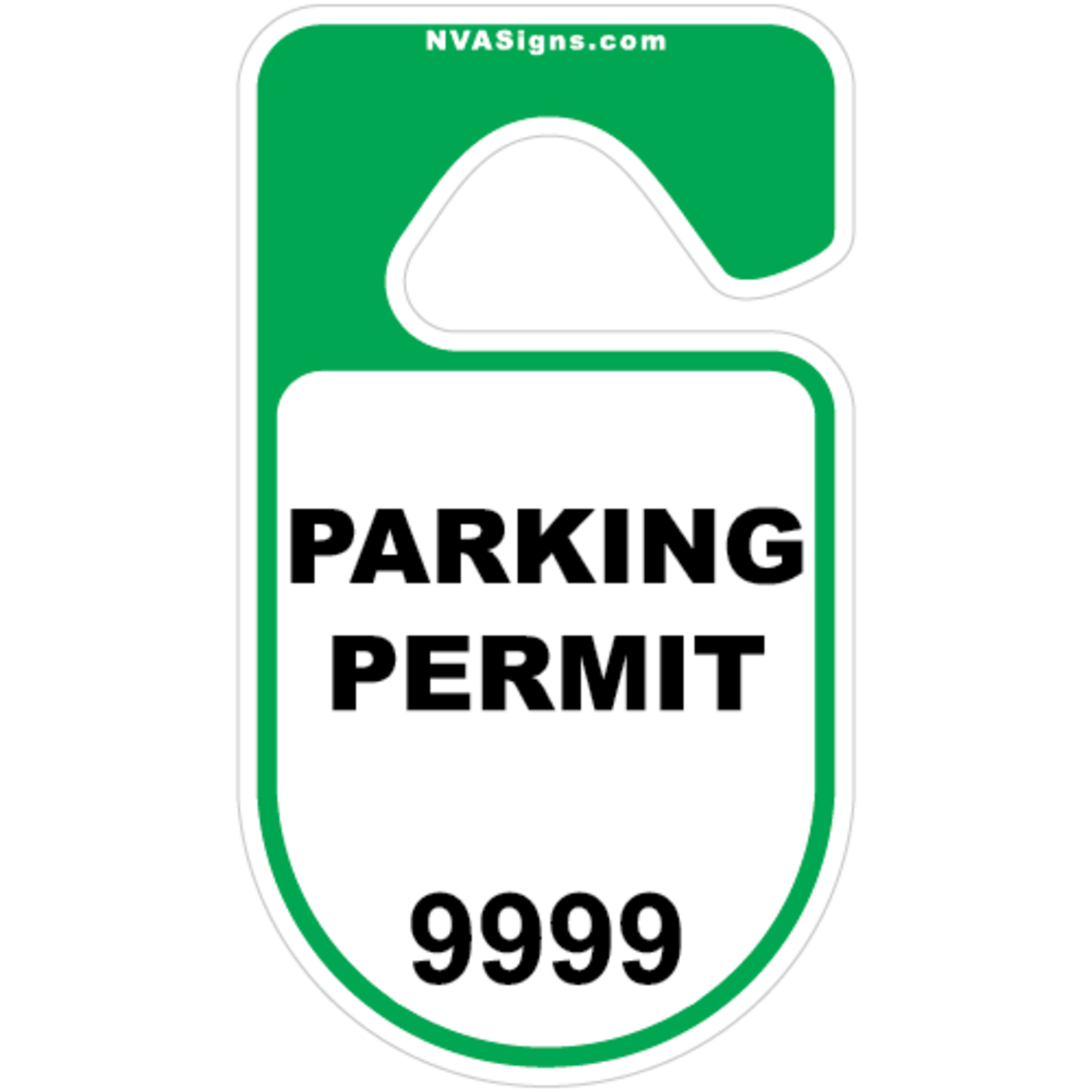 Standard Half Color Round Hangtag