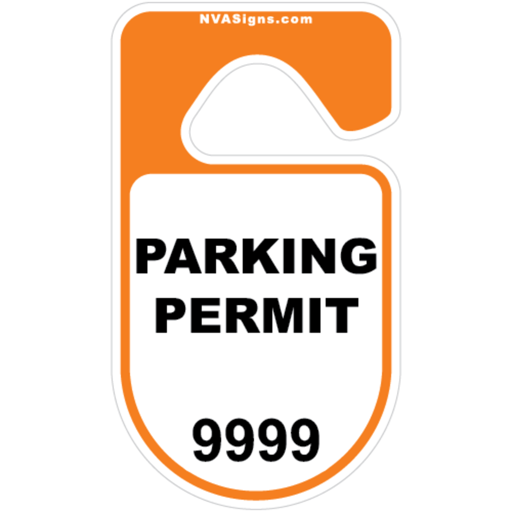 Standard Half Color Round Hangtag