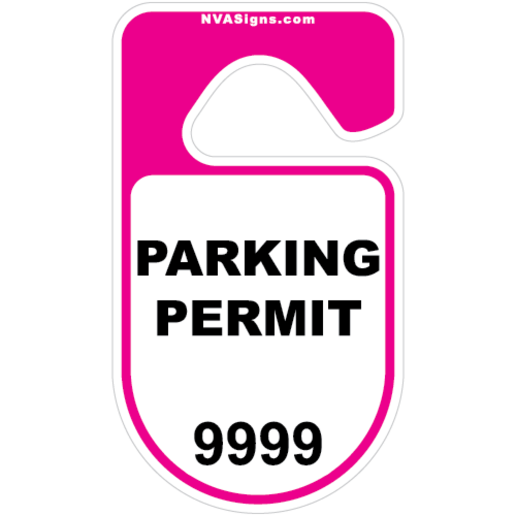 Standard Half Color Round Hangtag