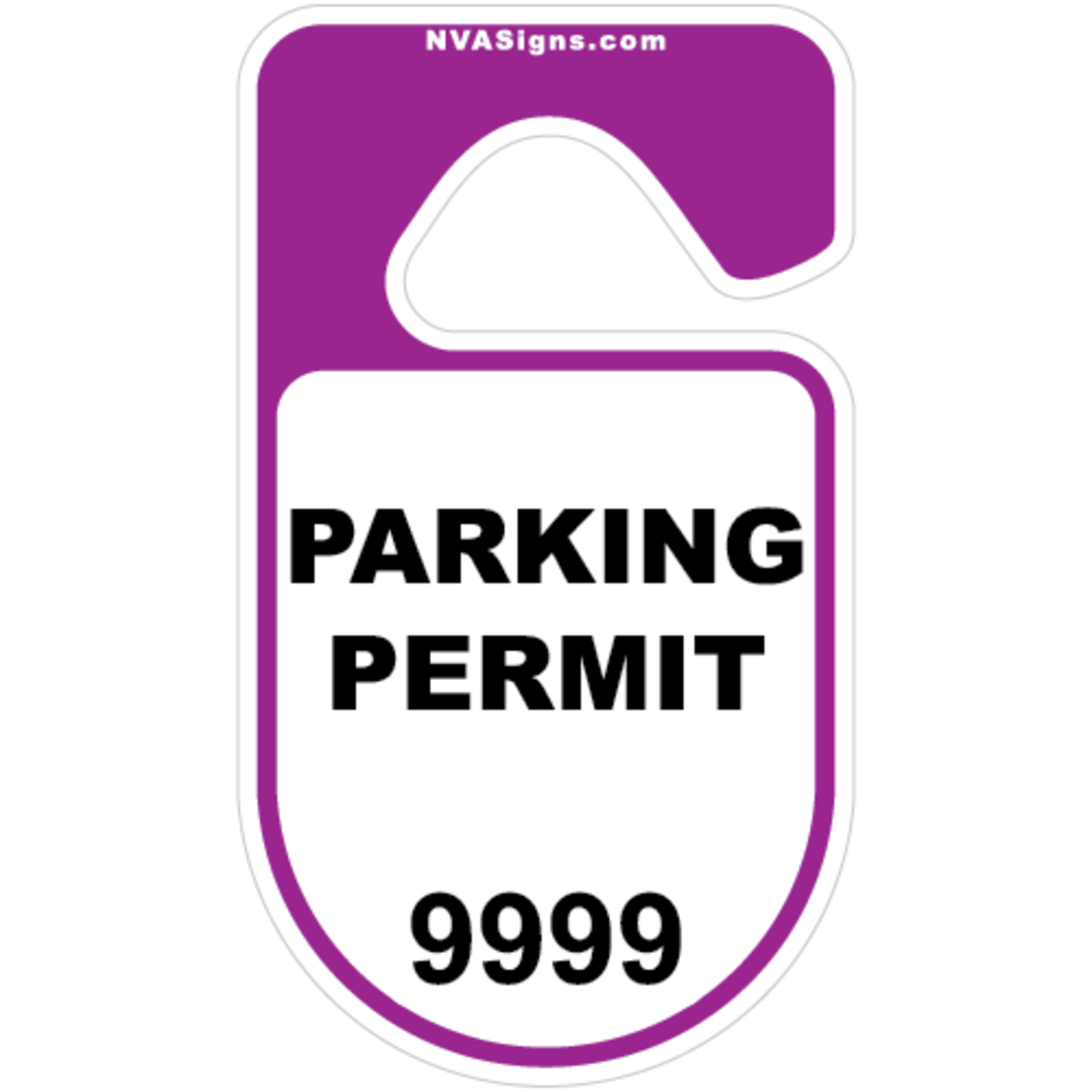 Standard Half Color Round Hangtag
