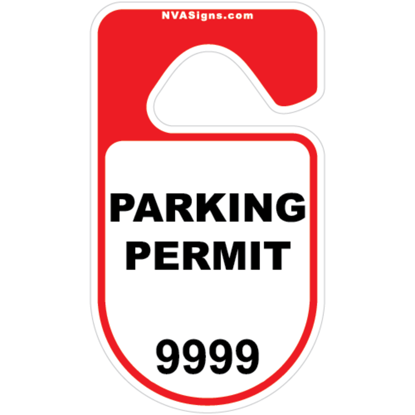 Standard Half Color Round Hangtag