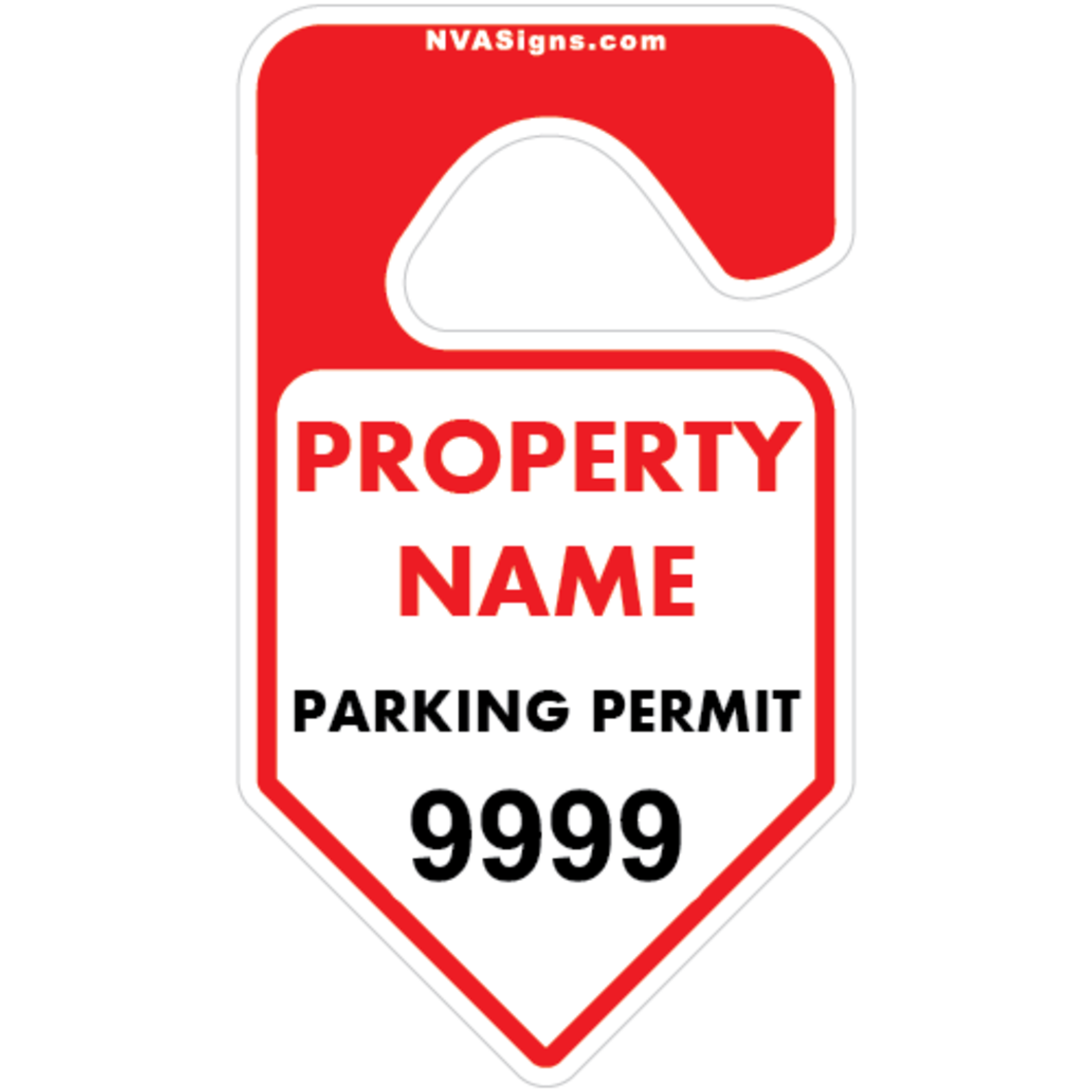 Custom Half Color Diamond Hangtag