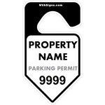 Custom Half Color Diamond Hangtag