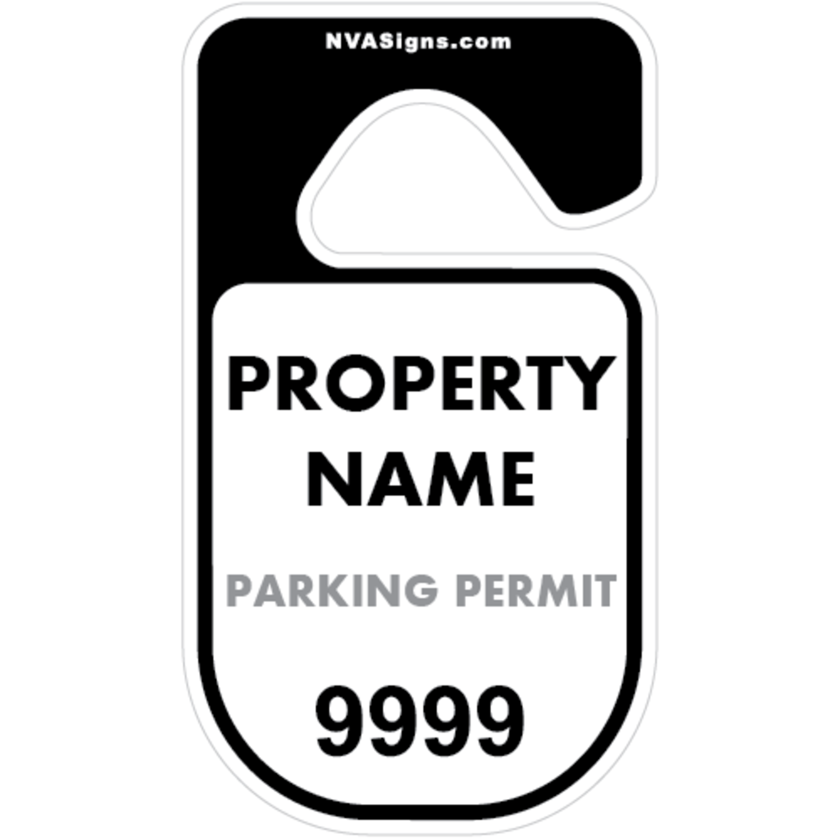 Custom Half Color Round Hangtag