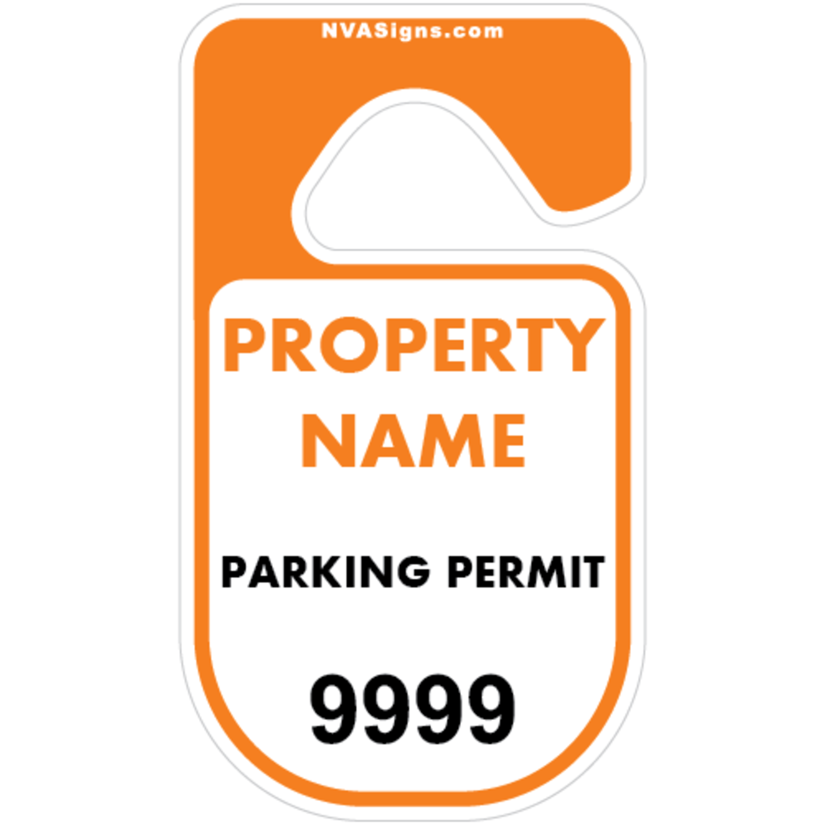 Custom Half Color Round Hangtag