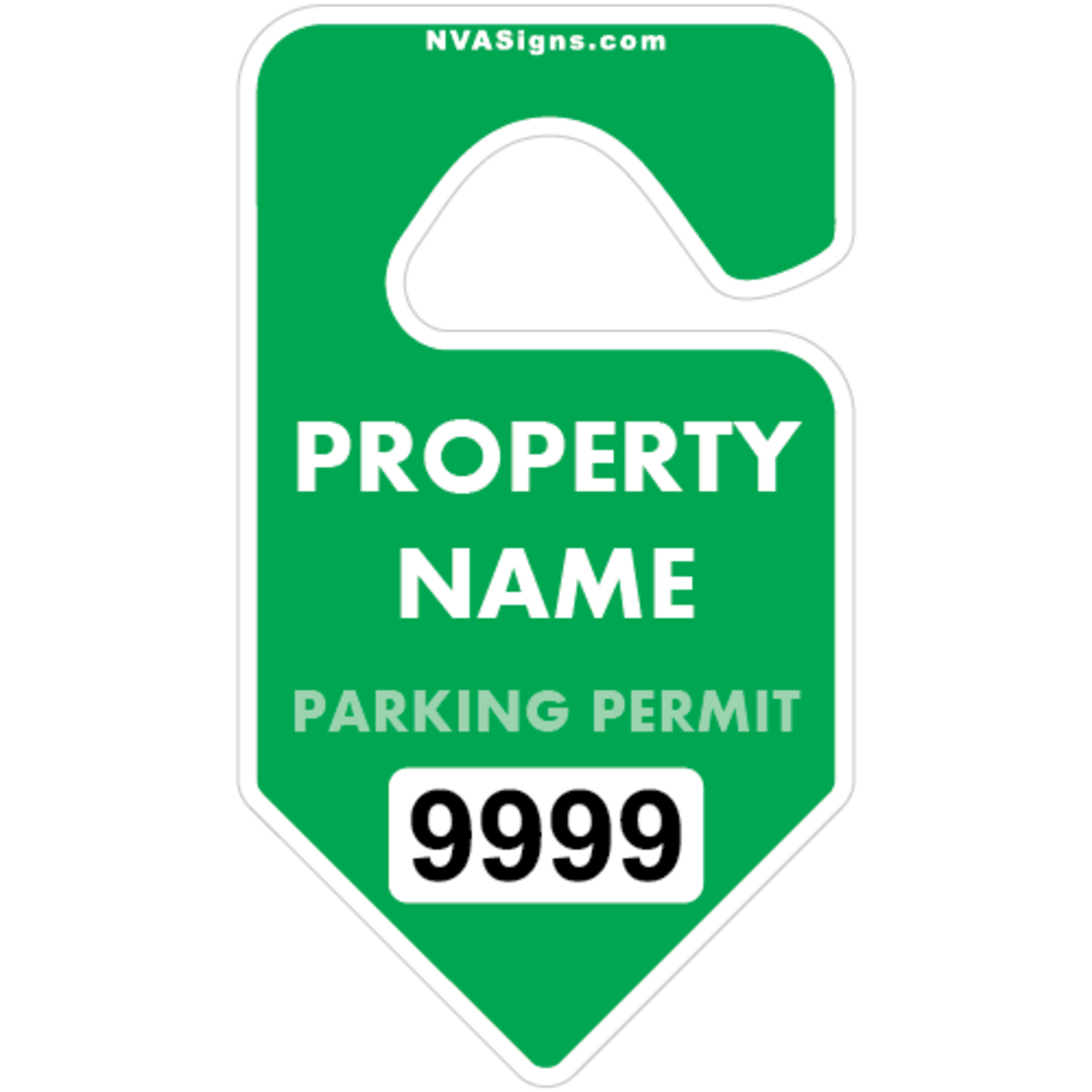 Custom Full Color Diamond Hangtag