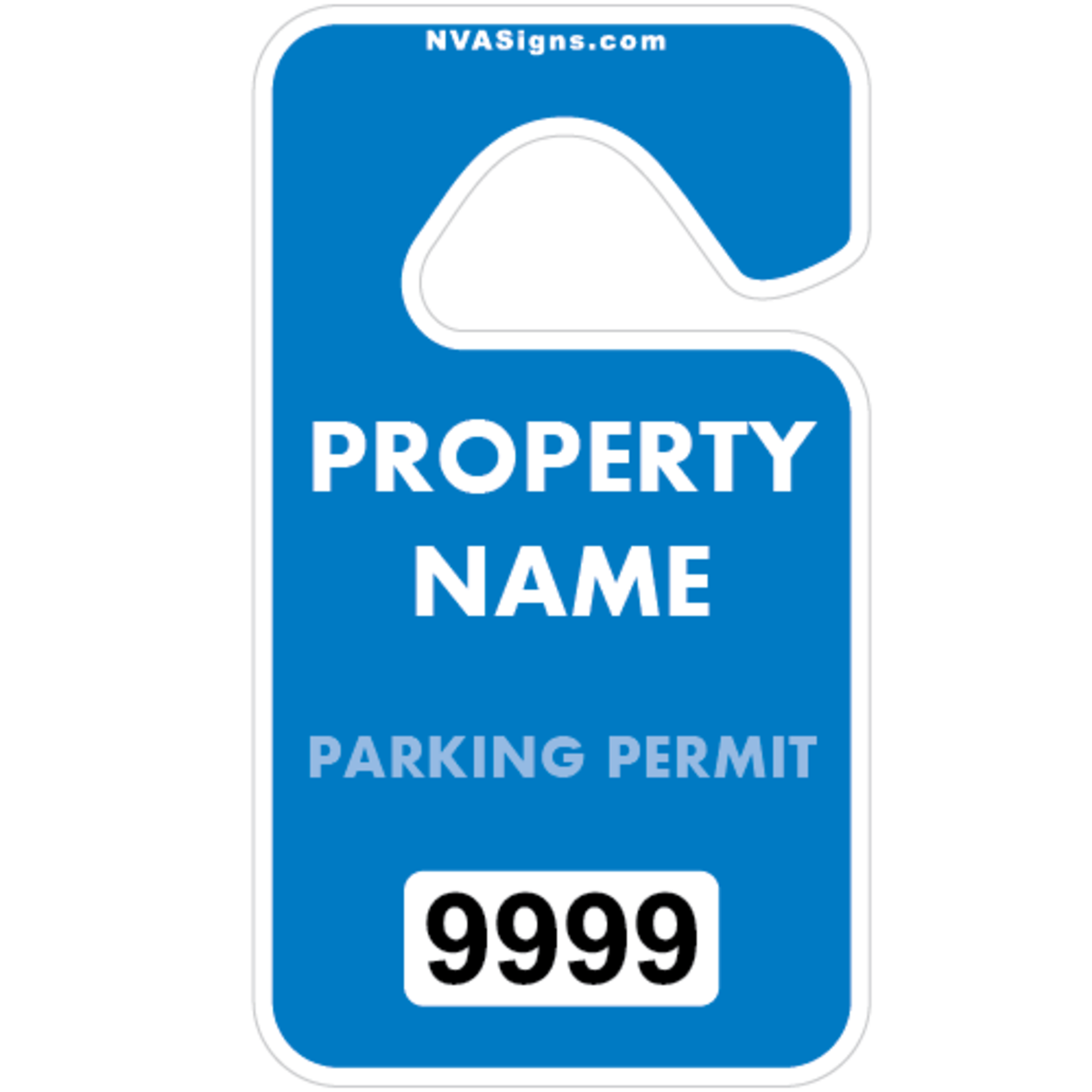 Custom Full Color Square Hangtag