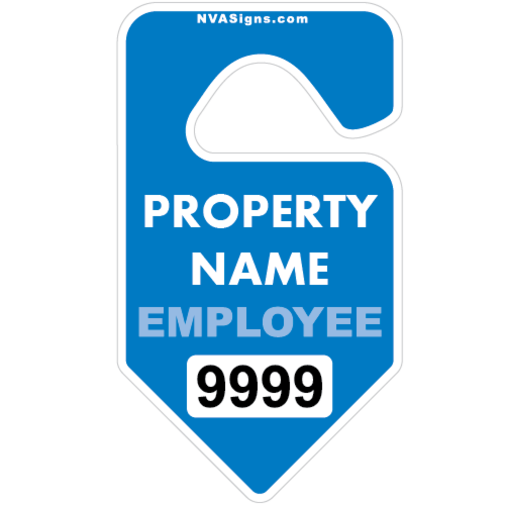 Custom Full Color Diamond Hangtag
