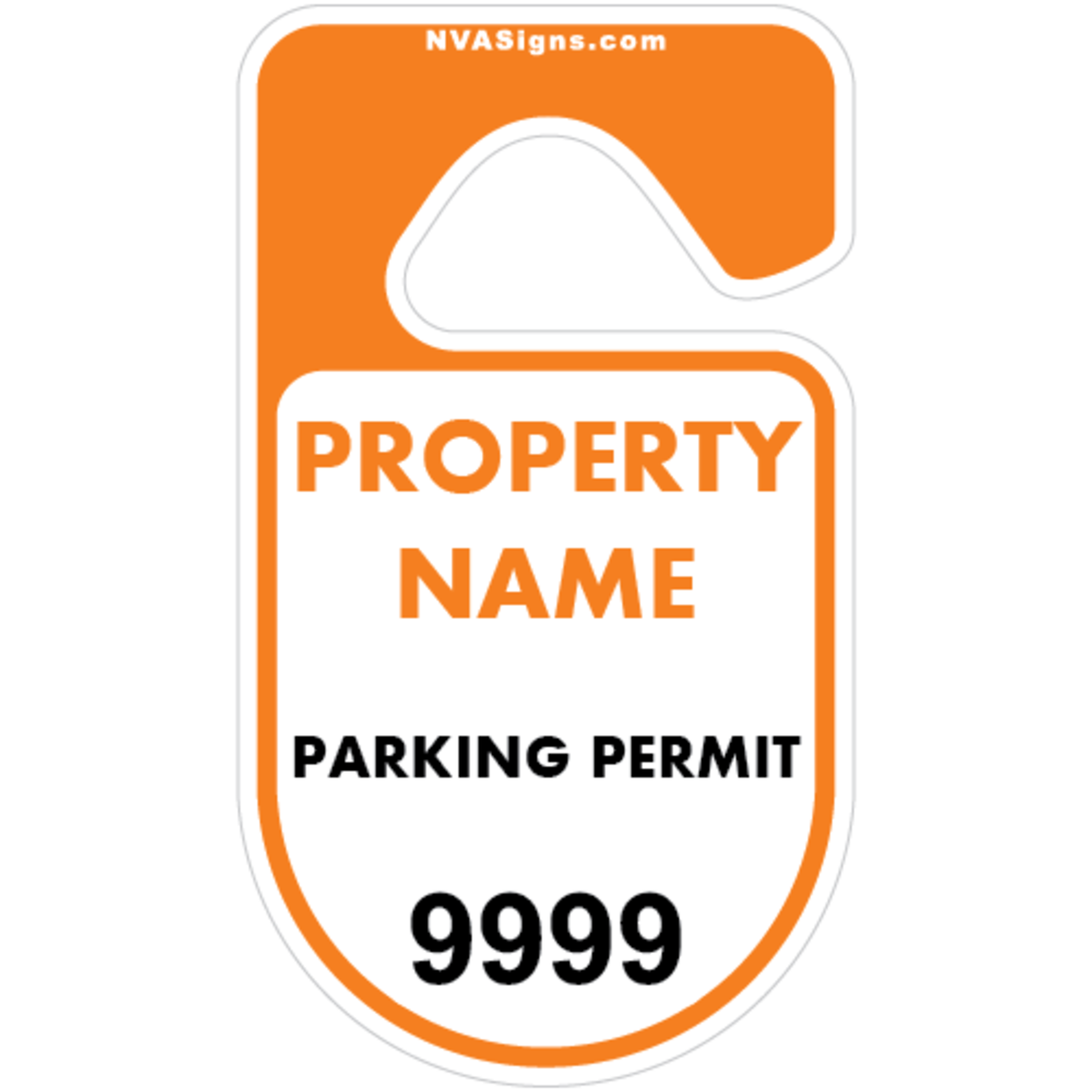 Custom Half Color Round Hangtag
