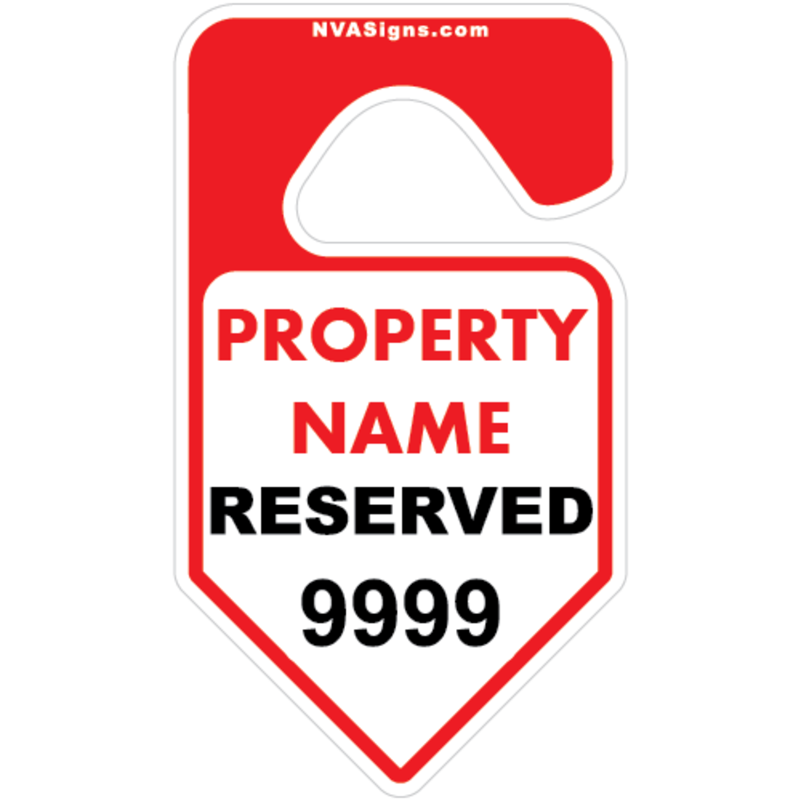 Custom Half Color Diamond Hangtag